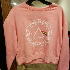 Baby pink EUC pink floyd sweater!